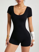 Slayform Macacão Esportivo de Alta Elasticidade e Sem Costura para Yoga