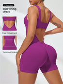 macacão Fitness Feminino, Bodysuit Yoga Slim Fit e Estiloso