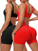 macacão Fitness Feminino, Bodysuit Yoga Slim Fit e Estiloso