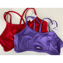 Top Fitness Feminino Alça Fina Academia com Forro zero Transparência