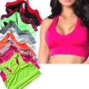 Top Fitness Feminino para Malhar Moda Academia nadador sem bojo