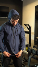 Corta Vento Masculina Impermeável Semi Forrada PRETO Rock Saints