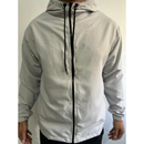 Corta vento masculino com capuz, bolso e zíper (unissex) lisa. corta vento feminina