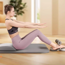 Abdominais Ventosas Fortes 3 Ajustes | Protege Barriga/Joelhos | Casa/Academia -V2