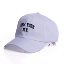 Boné Ny New York Retro Basebol Aba Curva Masculino e Feminino Regulagem Fitão