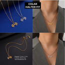 Colar Cordão Fit Feminino Aço inoxidável Corrente ouro 18k Prateado Pingente Maromba Haltere Coração
