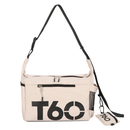 Bolsa de Ombro Com Bolsinha Marca T60 Original De Lona Grande para Lazer Mochila Bolsas Feminina Masculino