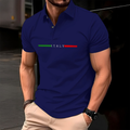 Camisa Polo ITALY Manfinity Manga Curta Masculina camiseta Piquet 100% Algodão