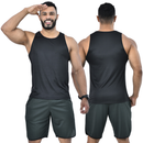 Kit 3 Regatas Masculinas Dry para Academia e Treino Camiseta Sem Manga Fitness Premium