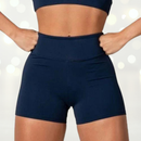 KIT 3 Shorts feminino academia liso Bermudinha malhar cintura alta