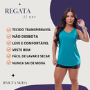 KIT 4 Regata Dry Fit Feminina Academia Costas Nadador Esportiva Lisa Treino Fitness Leve Treino Mais UNIDADE