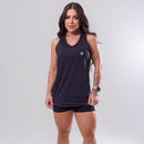 KIT 4 Regata Dry Fit Feminina Academia Costas Nadador Esportiva Lisa Treino Fitness Leve Treino Mais UNIDADE