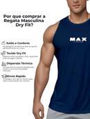 Regata Dry Fit UV Camiseta Masculina Academia Treino RMSUP09