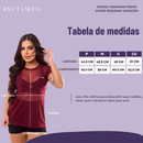 Blusa Feminina De Tule Transparente Academia Fitness Camisão Fitness Treino