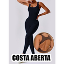 Macacão Esportiva Academia Yoga Trendy Tie dye impressão total Levanta Bumbum