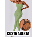 Macacão Esportiva Academia Yoga Trendy Tie dye impressão total Levanta Bumbum