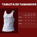 Kit 3 Regatas Masculinas Caneladas Slim em Algodão Americano, Para Treino e Praia