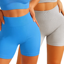 Shorts Fitness Canelado Academia Zero Transparencia Feminino Premium