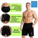 Kit 3 Bermuda Esportiva Masculina Short Para Corridas e Academia