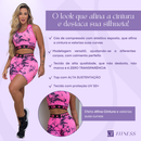 Conjunto Academia Top e Short Elastico Exposto