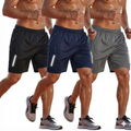 Kit 3 Bermuda Esportiva Masculina Short Para Corridas e Academia
