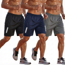 Kit 3 Bermuda Esportiva Masculina Short Para Corridas e Academia