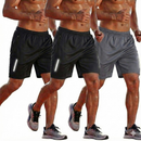 Kit 3 Bermuda Esportiva Masculina Short Para Corridas e Academia
