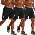 Kit 3 Bermuda Esportiva Masculina Short Para Corridas e Academia