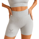 Shorts Fitness Canelado Academia Zero Transparencia Feminino Premium