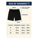 Bermuda Masculina Tactel com Elastano Secagem Rápida Academia Praia Piscina Treino Casual
