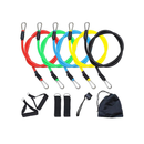 Kit 11 Elastico Extensor Treino Funcional Academia Em Casa Ginastica