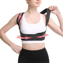 Corretor De Postura Unissex Ajustável Para Costas, Cinta De Suporte Para A Coluna Vertebral