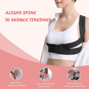 Corretor De Postura Unissex Ajustável Para Costas, Cinta De Suporte Para A Coluna Vertebral